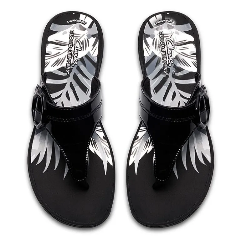 Clarks Cloudsteppers Womens Breeze Cove Flip-Flops