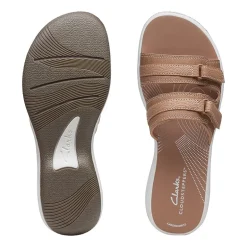Clarks Cloudsteppers Womens Breeze Piper Slide Sandals