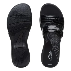 Clarks Cloudsteppers Womens Breeze Piper Slide Sandals