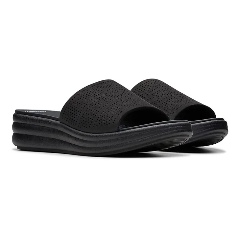 Clarks Cloudsteppers Womens Drift Twist Wedge Sandals