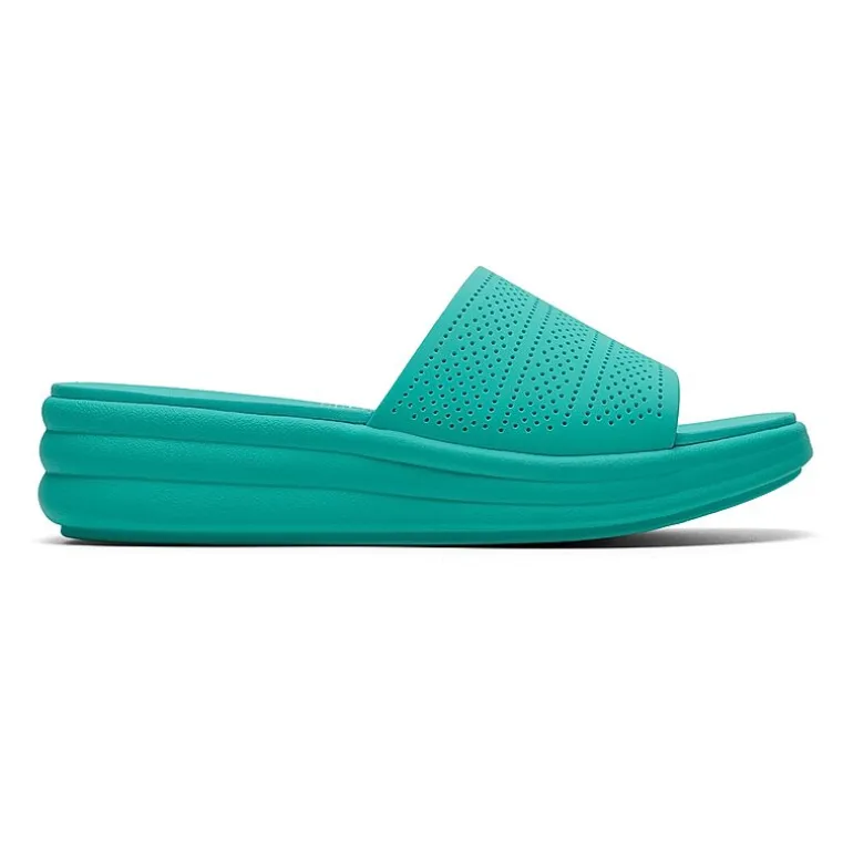 Clarks Cloudsteppers Womens Drift Twist Wedge Sandals
