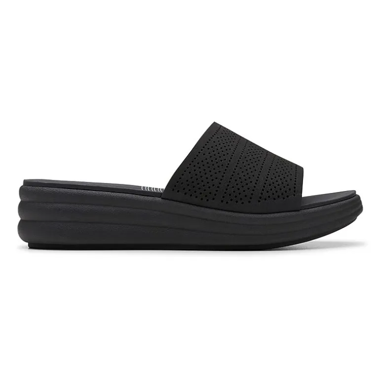 Clarks Cloudsteppers Womens Drift Twist Wedge Sandals