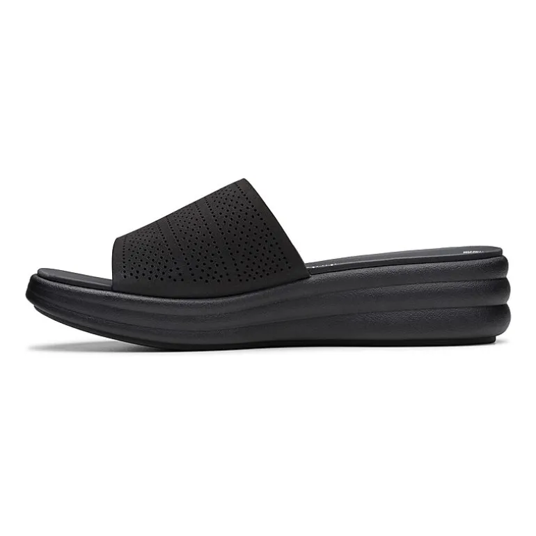 Clarks Cloudsteppers Womens Drift Twist Wedge Sandals