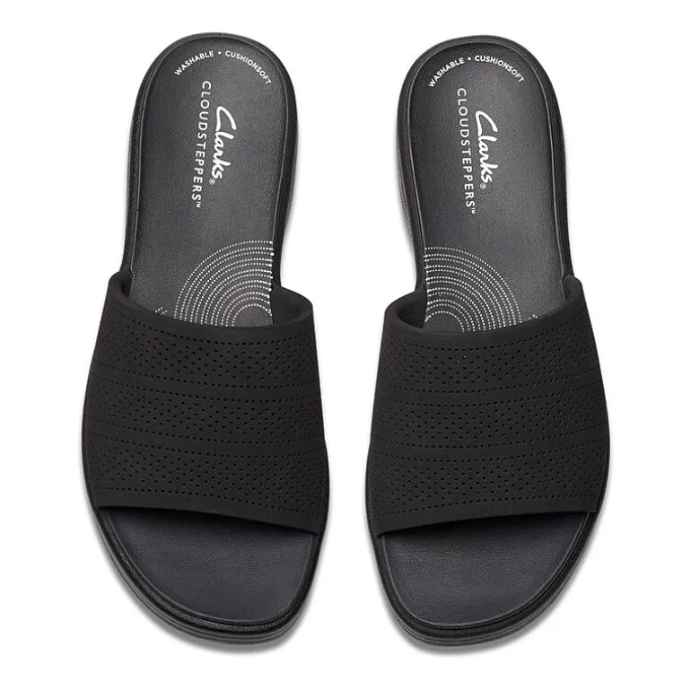 Clarks Cloudsteppers Womens Drift Twist Wedge Sandals