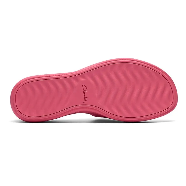 Clarks Cloudsteppers Womens Drift Twist Wedge Sandals
