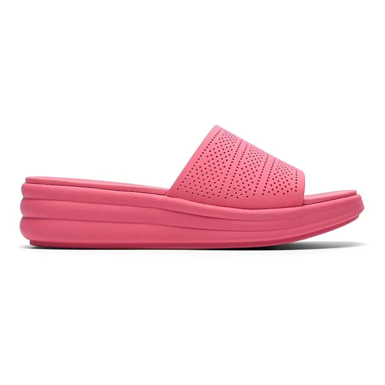 Clarks Cloudsteppers Womens Drift Twist Wedge Sandals