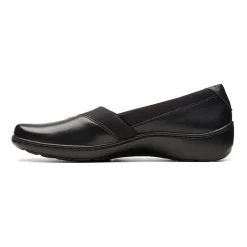 Clarks Cora Charm Womens Round Closed Toe Slip-On Shoe