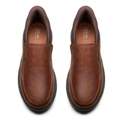 Clarks Craftwell Step Mens Moc Closed Toe Slip-On Shoe