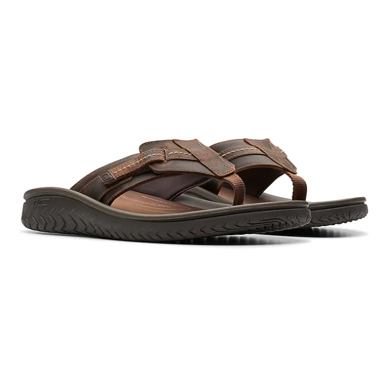 Clarks Mens Wesley Sun Flip-Flops
