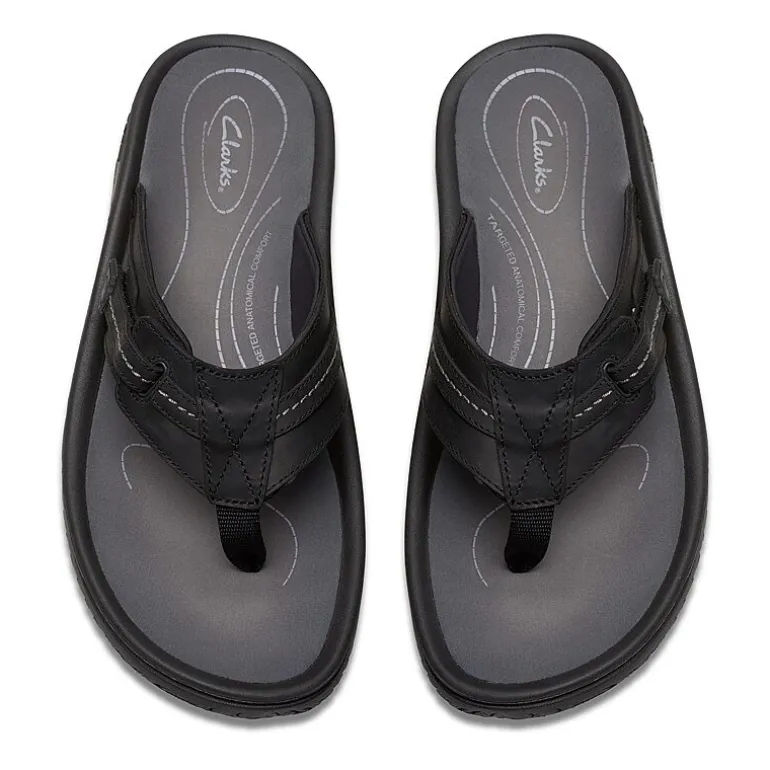 Clarks Mens Wesley Sun Flip-Flops