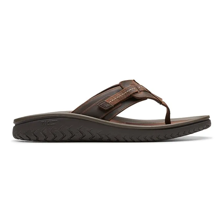 Clarks Mens Wesley Sun Flip-Flops