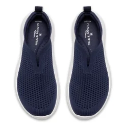 Clarks Solevana Knit Cloudsteppers Womens Round Slip-On Shoe