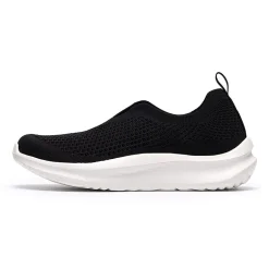 Clarks Solevana Knit Cloudsteppers Womens Round Slip-On Shoe