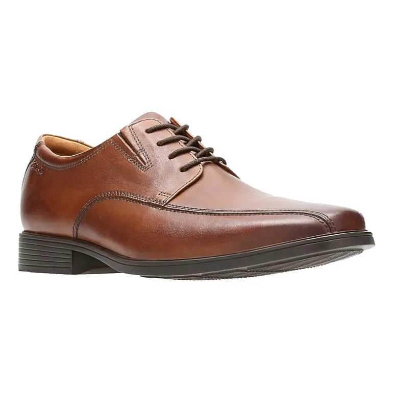 Clarks Tilden Walk Mens Round Oxford Shoes