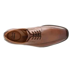 Clarks Tilden Walk Mens Round Oxford Shoes