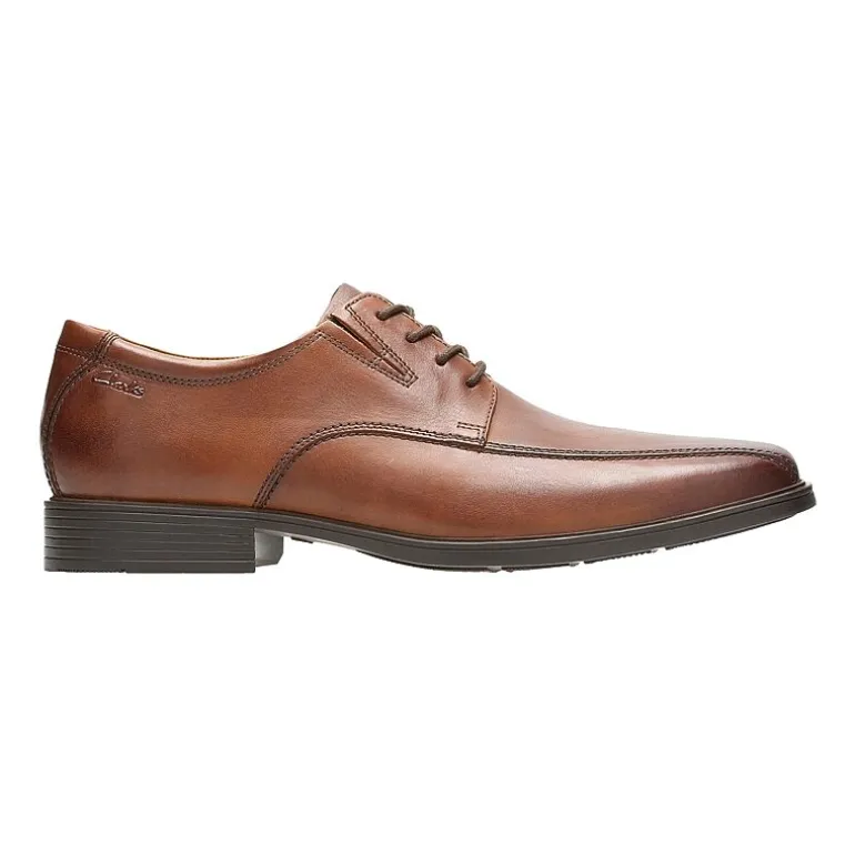 Clarks Tilden Walk Mens Round Oxford Shoes