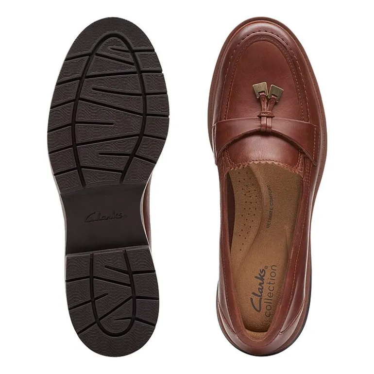 Clarks Westlynn Bella Womens Moc Closed Toe Loafers