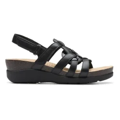 Clarks Womens Calenne Gracie Wedge Sandals