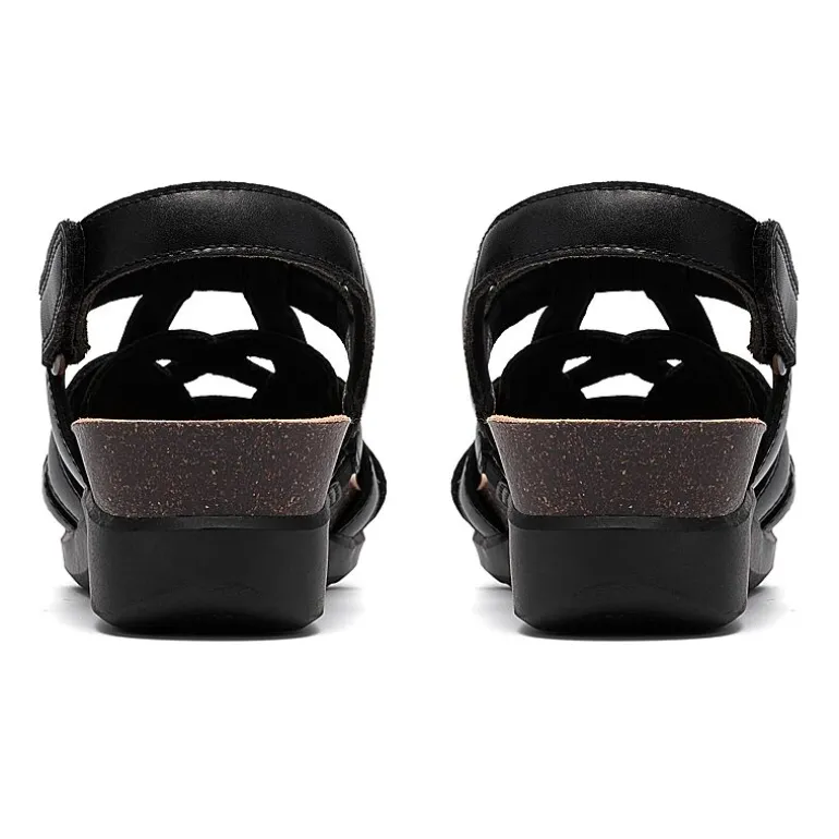 Clarks Womens Calenne Gracie Wedge Sandals