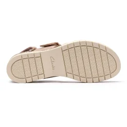 Clarks Womens Diaz Rose Wedge Sandals
