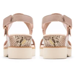 Clarks Womens Diaz Rose Wedge Sandals
