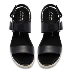 Clarks Womens Diaz Rose Wedge Sandals