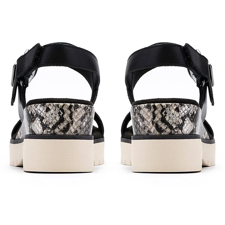 Clarks Womens Diaz Rose Wedge Sandals
