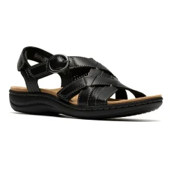 Clarks Womens Laurieann Mae Adjustable Strap Flat Sandals