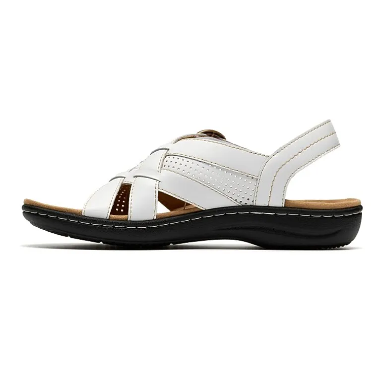 Clarks Womens Laurieann Mae Adjustable Strap Flat Sandals