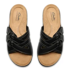 Clarks Womens Laurieann Opal Flat Sandals