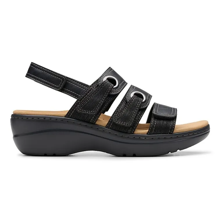 Clarks Womens Merliah Bali Wedge Sandals