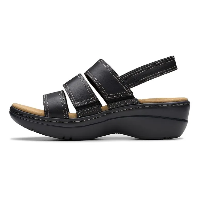 Clarks Womens Merliah Bali Wedge Sandals
