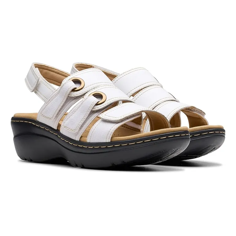 Clarks Womens Merliah Bali Wedge Sandals