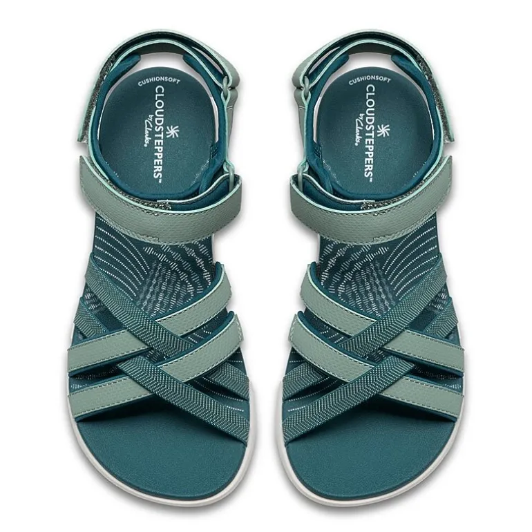 Clarks Womens Mira Shore Strap Sandals