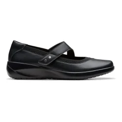 Clarks Womens Round Mary Jane Shoes