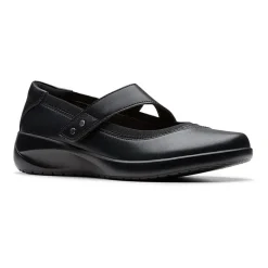 Clarks Womens Round Mary Jane Shoes