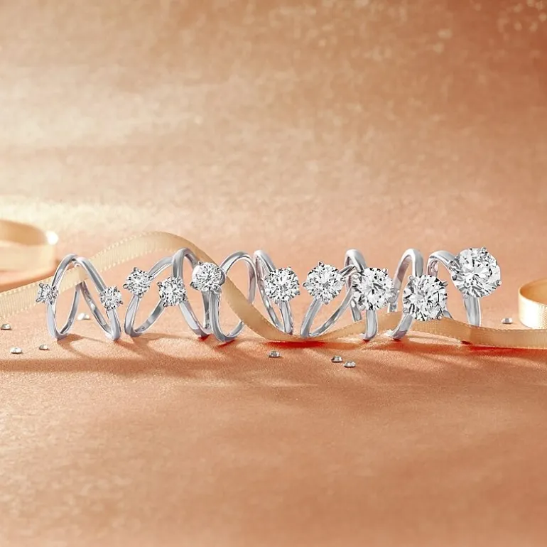 Classic Collection 1/2 CT. Lab-Grown (G / SI1-SI2) Diamond Round Solitaire Engagement Ring in 10K or 14K Gold