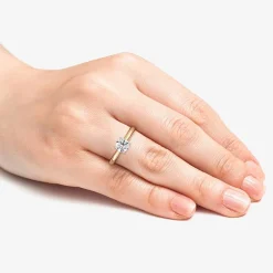 Classic Collection 1/2 CT. Lab-Grown (G / SI1-SI2) Diamond Round Solitaire Engagement Ring in 10K or 14K Gold