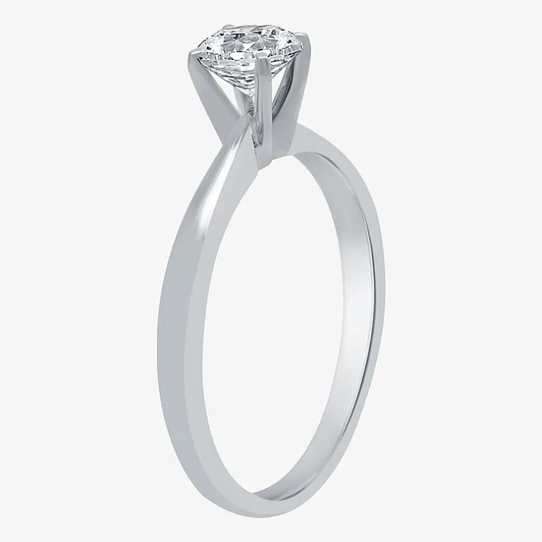 Classic Collection 1/2 CT. Lab-Grown (G / SI1-SI2) Diamond Round Solitaire Engagement Ring in 10K or 14K Gold
