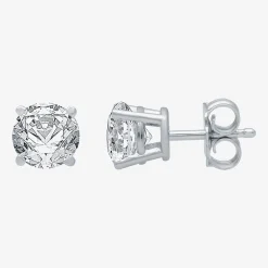 Classic Collection 1 CT. T.W. Natural White Diamond 10K Gold 5.2mm Stud Earrings