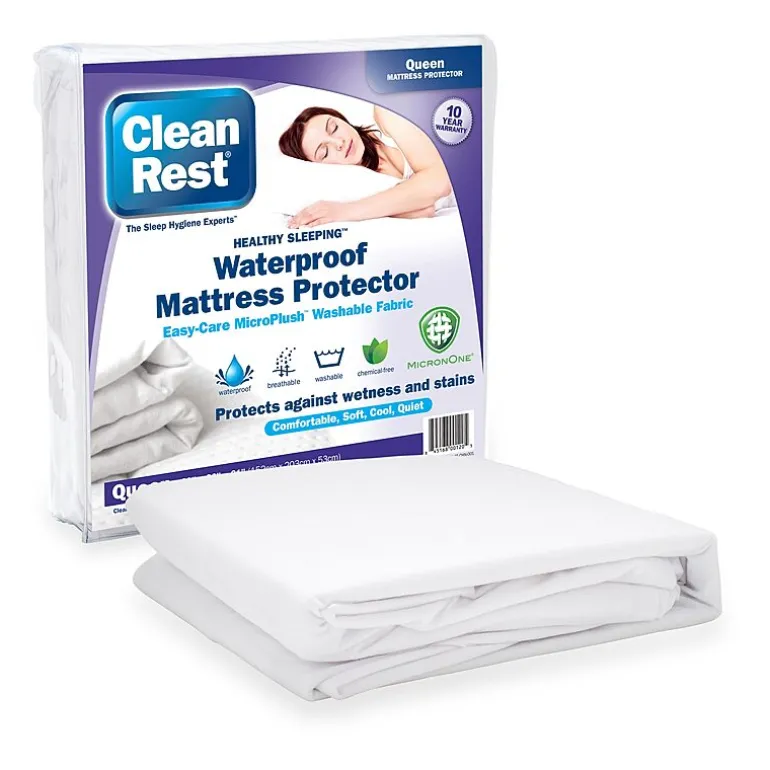 CleanRest Waterproof Allergen Barrier Mattress Protector