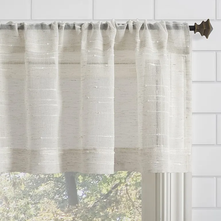 Clean Window Aya 2-pc. Rod Pocket Window Tier