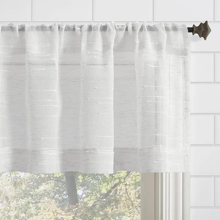 Clean Window Aya 2-pc. Rod Pocket Window Tier