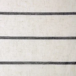 Clean Window Twill Stripe Anti-Dust 2-pc. Rod Pocket Window Tier