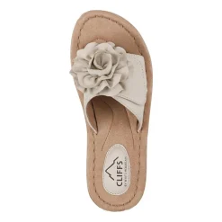 Cliffs By White Mountain Womens Casmyn Slide Sandals