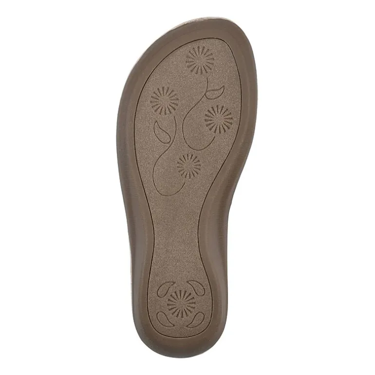 Cliffs by White Mountain Womens Cienna Slide Sandals