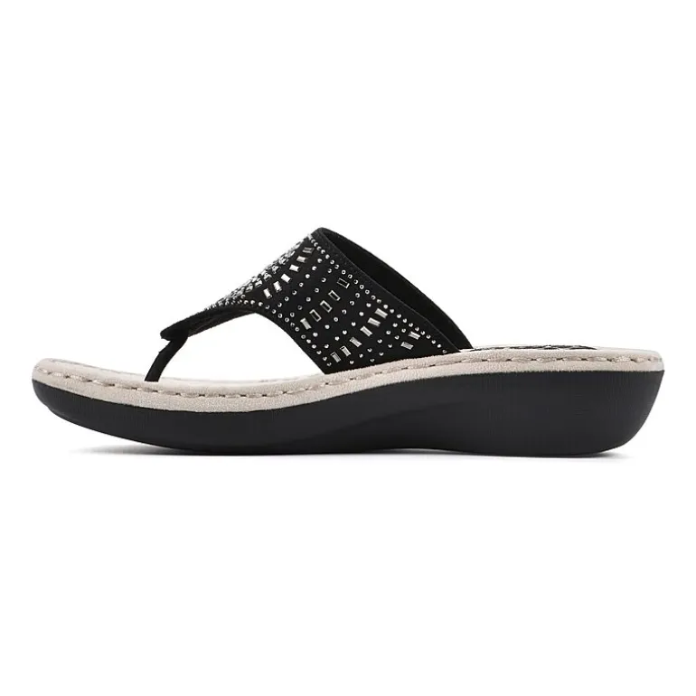 Cliffs by White Mountain Womens Cienna Slide Sandals