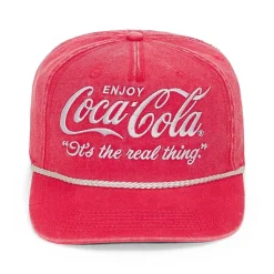 Coca-Cola Embroidered Mens Baseball Cap