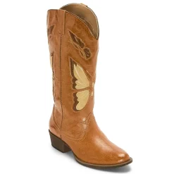 COCONUTS BY Matisse Womens Coconuts Western Block Heel Cowboy Boots