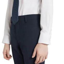 Collection By Michael Strahan Big Kid Boys Long Sleeve Spread Collar Shirt + Tie Set
